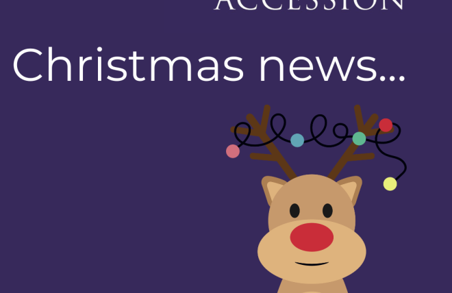 Christmas Post from Accession to you!